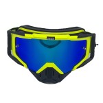 Ski, snowboard, motorcycling, cycling goggles, unisex, green frame, multicolor lens, O11GMN